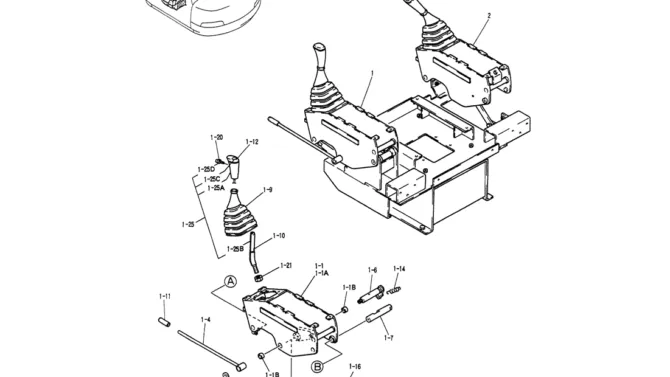 01-025(01) CONTROL BOX ASSY-Kobelco SK60-3 SK60-5 SK60 Excavator Parts Number Electronic Catalog EPC Manuals
