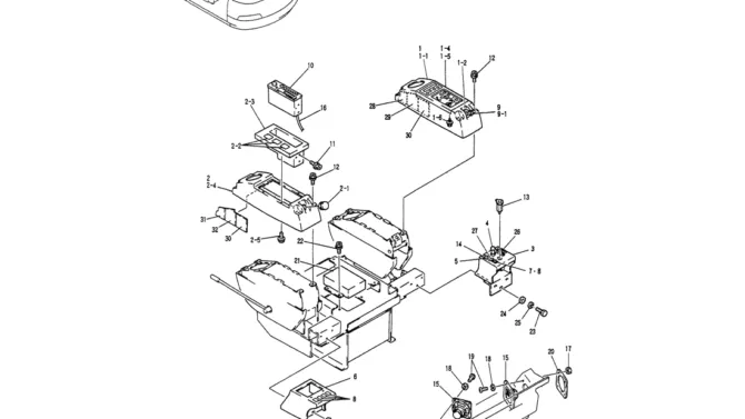 01-040 PANEL ASSY, INSTRUMENT (LE17M00006F1,F2)-Kobelco SK60-3 SK60-5 SK60 Excavator Parts Number Electronic Catalog EPC Manuals