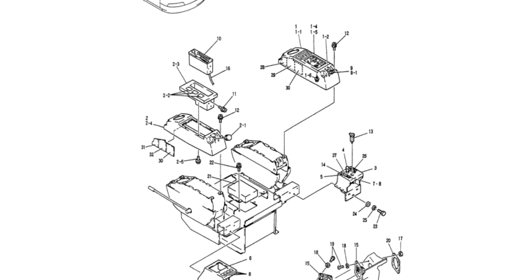 01-040 PANEL ASSY, INSTRUMENT (LE17M00006F1,F2)-Kobelco SK60-3 SK60-5 SK60 Excavator Parts Number Electronic Catalog EPC Manuals
