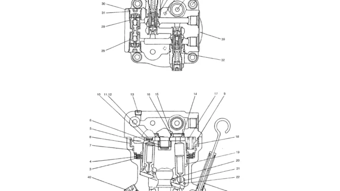 07-019 MOTOR ASSY (SWING)-Kobelco SK70SR-1E SK70SR-2 SK70 Excavator Parts Number Electronic Catalog EPC Manuals