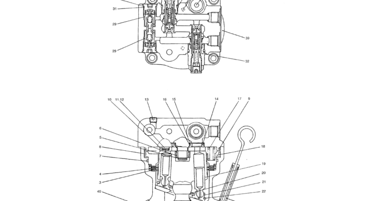 07-019 MOTOR ASSY (SWING)-Kobelco SK70SR-1E SK70SR-2 SK70 Excavator Parts Number Electronic Catalog EPC Manuals