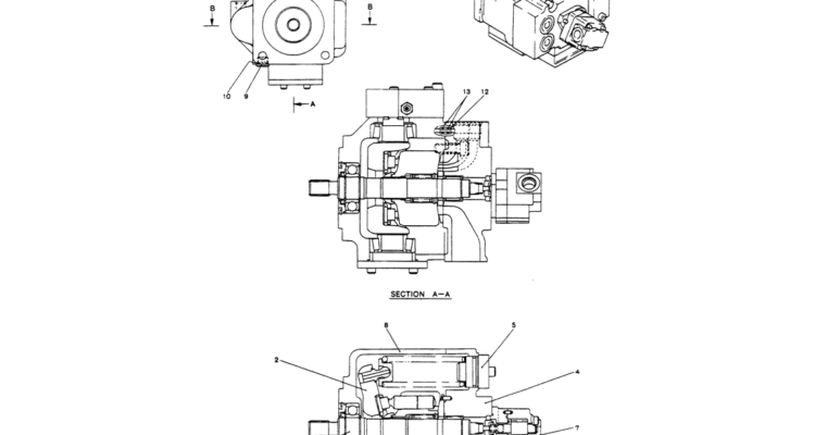 07-024 HYDRAULIC PUMP ASSEMBLY-Kobelco SK60-3 SK60-5 SK60 Excavator Parts Number Electronic Catalog EPC Manuals