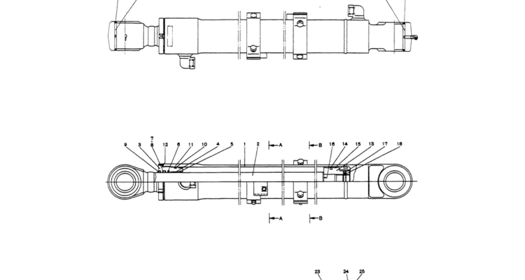 07-038 CYLINDER ASSY, BUCKET-Kobelco SK60-3 SK60-5 SK60 Excavator Parts Number Electronic Catalog EPC Manuals