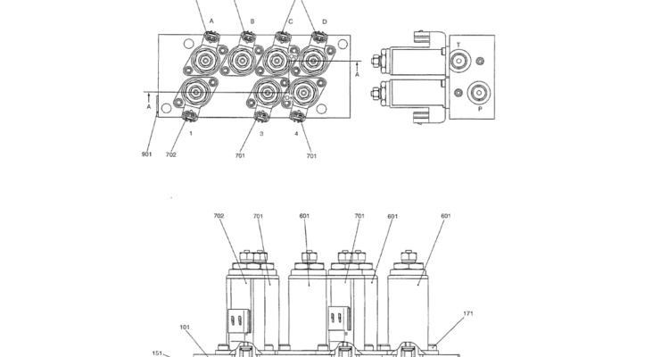 07-046 VALVE ASSEMBLY, SOLENOID-Kobelco SK70SR-1E SK70SR-2 SK70 Excavator Parts Number Electronic Catalog EPC Manuals