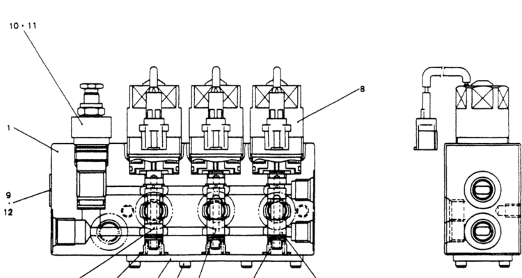 07-053 VALVE ASSY, SOLENOID-Kobelco SK60-3 SK60-5 SK60 Excavator Parts Number Electronic Catalog EPC Manuals