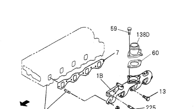 08-010 INLET MANIFOLD ISUZU CC-4JG1 ENGINE-Kobelco SK70SR-1E SK70SR-2 SK70 Excavator Parts Number Electronic Catalog EPC Manuals