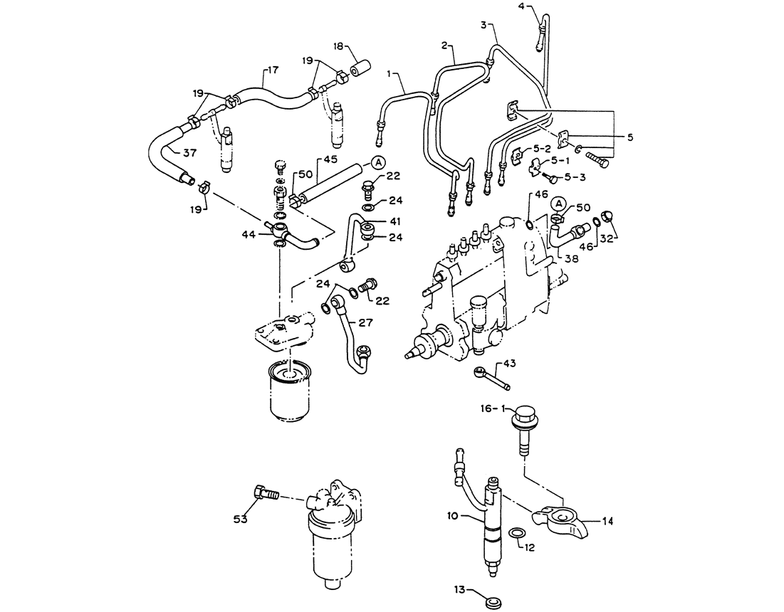 08-013 FUEL SYSTEM (INJ. NOZZLE, FUEL PIPE) ISUZU 4JB1 ENGINE -Kobelco SK60-3 SK60-5 SK60 Excavator Parts Number Electronic Catalog EPC Manuals