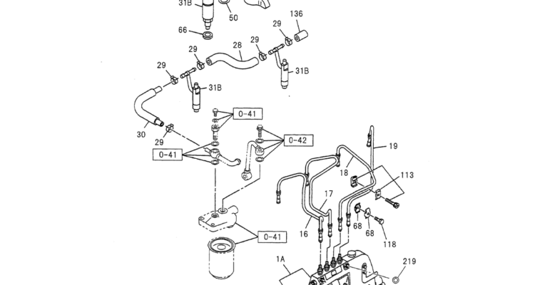 08-017(01) FUEL INJECTION SYSTEM ISUZU CC-4JG1 ENGINE-Kobelco SK70SR-1E SK70SR-2 SK70 Excavator Parts Number Electronic Catalog EPC Manuals
