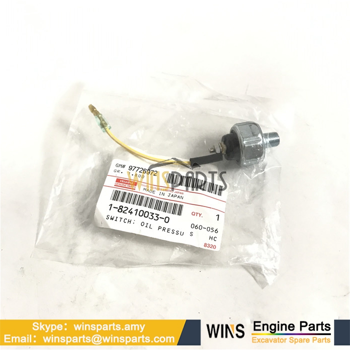 1-82410033-0 ISUZU 4JG1 C240 4JB1 4JC1 SWITCH OIL PRESSURE Sensor