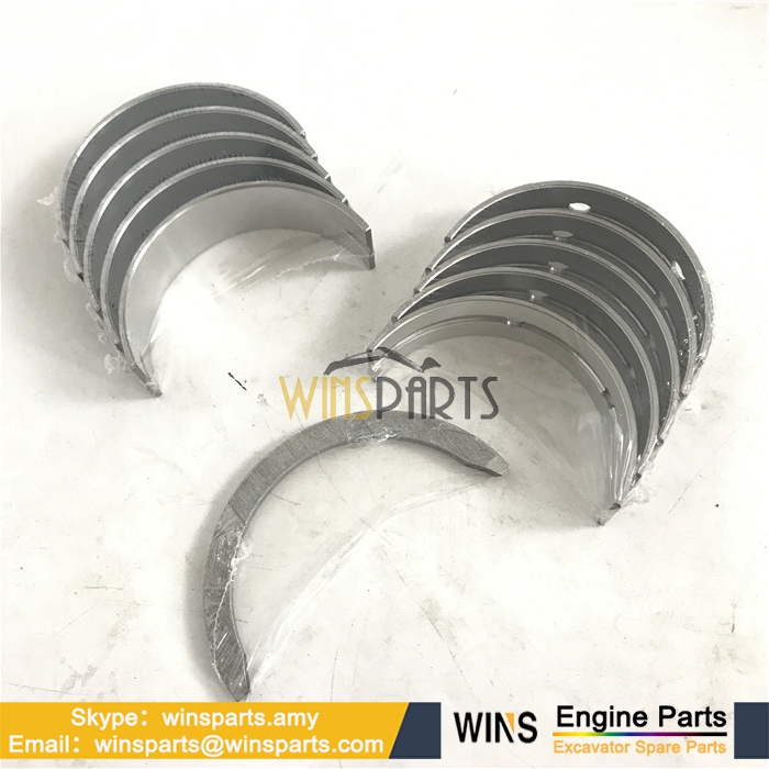 8-97387964-0 8973879640 ISUZU 4JJ1 CRANKSHAFT METAL SET WASHER THRUST Hitachi ZX130K-3 ZX135US-3 Excavator Parts