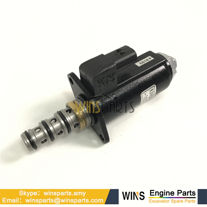 YB35V00005F1 KDRDE5K-31/30C50-107 Hydraulic Solenoid Valve Kobelco SK250LC-6E