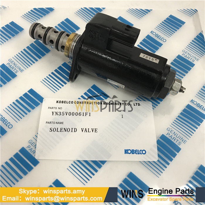 YN35V00061F1 KWE5K-31/G24DB50 Hydraulic Pump Solenoid Valve Kobelco