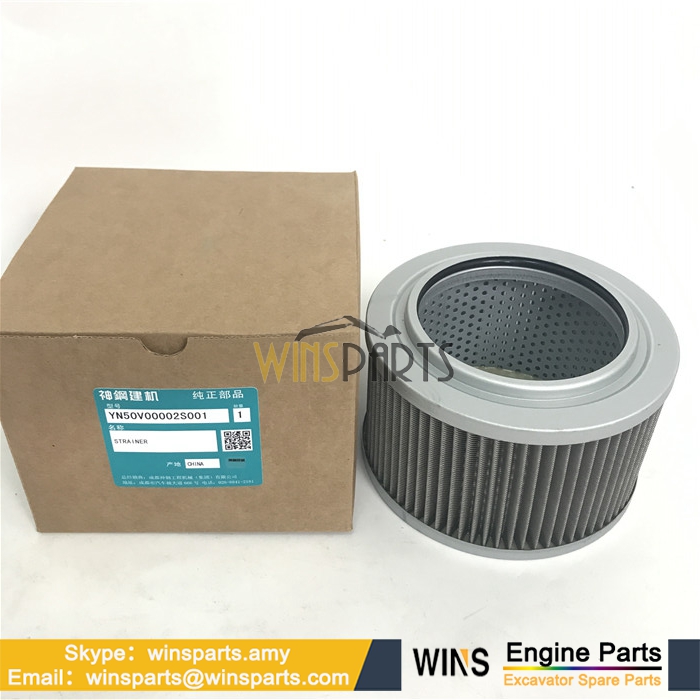 YN50V00002S001 Hydraulic Oil TANK FILTER STRAINER Kobelco