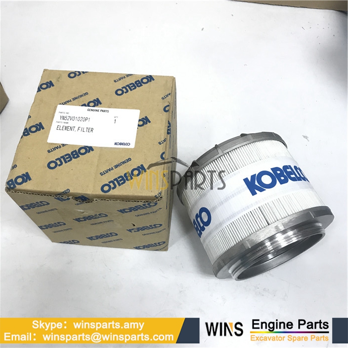 YN52V01020P1 YN52V01021P1 YN52V01016F3 HYDRAULIC OIL ELEMENT FILTER ASSY KOBELCO