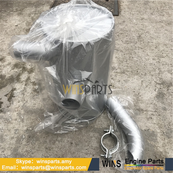 YT12P00003P1 YT12P00010P1 ENGINE MUFFLER Kobelco SK70SR