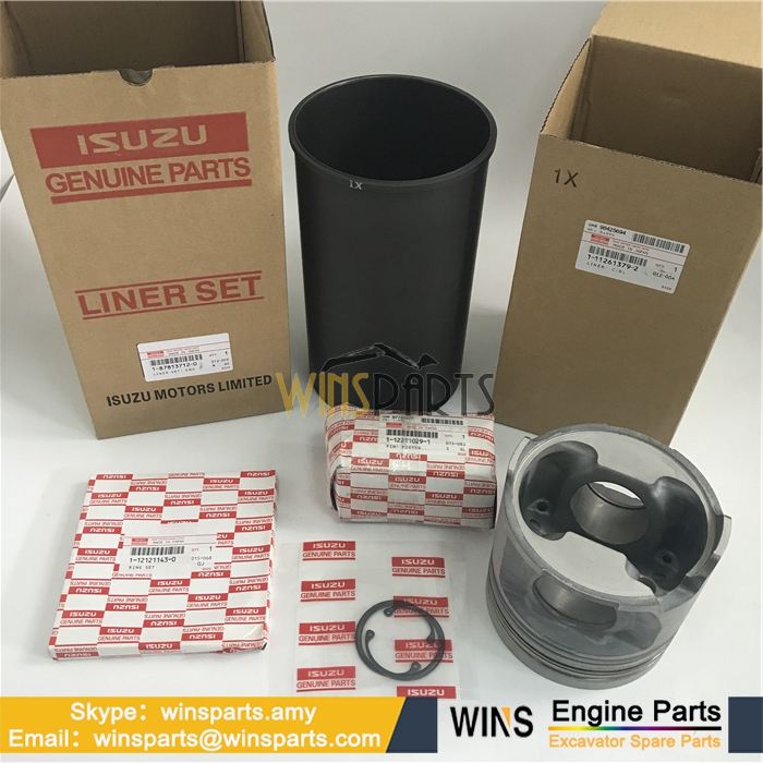 1-87813712-0 1878137120 AT263686 ISUZU 6WG1 Piston Liner Kit