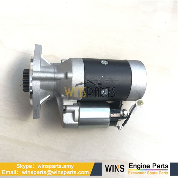 129136-77011 171008-77010 YANMAR S3D84E S4D84E ENGINE STARTER MOTOR