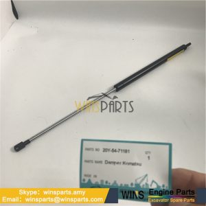 20Y-54-71181 20Y-54-71182 Engine Hood Gas Spring Damper KOMATSU
