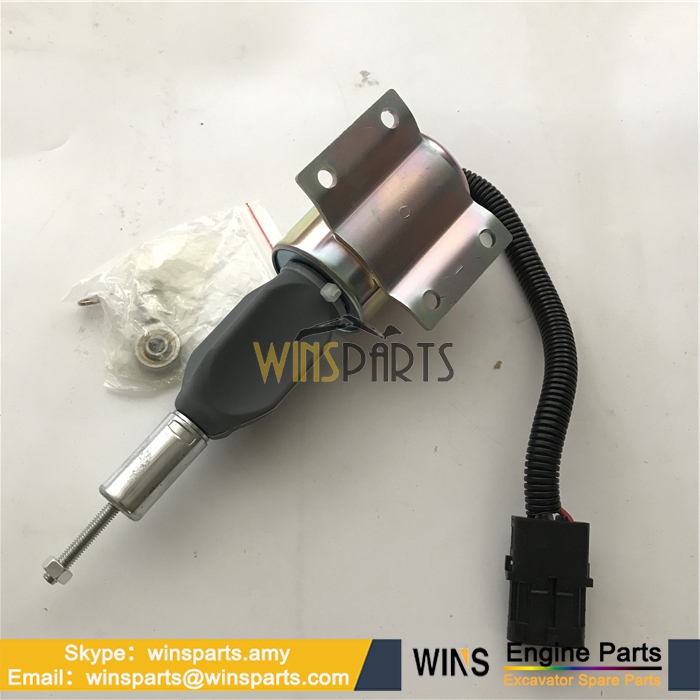 3926411 Cummins 6CT Engine SA-4257-12 12V Fuel Shut Off Solenoid