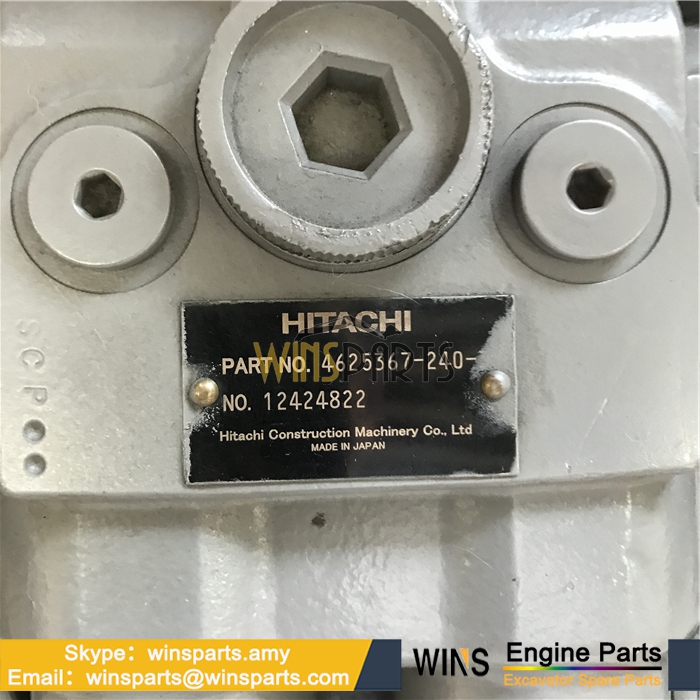 4625367 HYDRAULIC SWING OIL MOTOR ASSY Kawasaki motor Hitachi ZX240-3