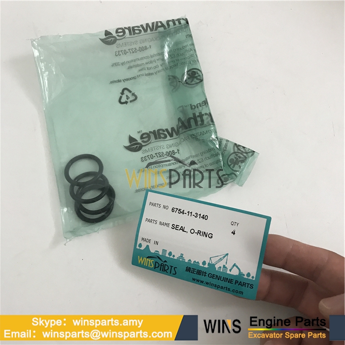 6754-11-3140 Cummins Engine Injector Seal O-ring Gasket KOMATSU