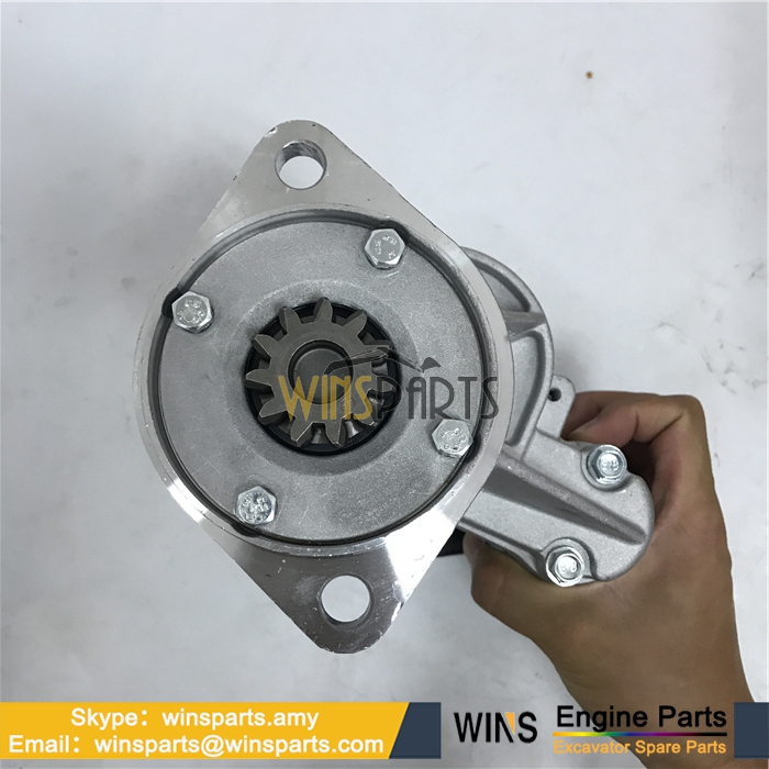 8-98045027-2 8980450272 Isuzu 4JJ1-XYSA03 4JJ1 Engine STARTER ASM 24V 4.0KW Hitachi ZX120-3 ZX130-3 ZX110-3 ZX160LC-3 Excavator Parts 