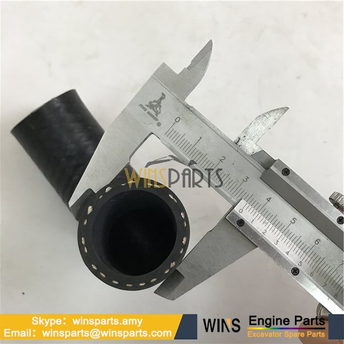 8-97224204-0 8972242040 ISUZU 6BD1 6BG1 4BG1 ENGINE HOSE WATER PIPING BY-PASS Hitachi EX200 ZX130 ZX135US EX135 Excavator Parts