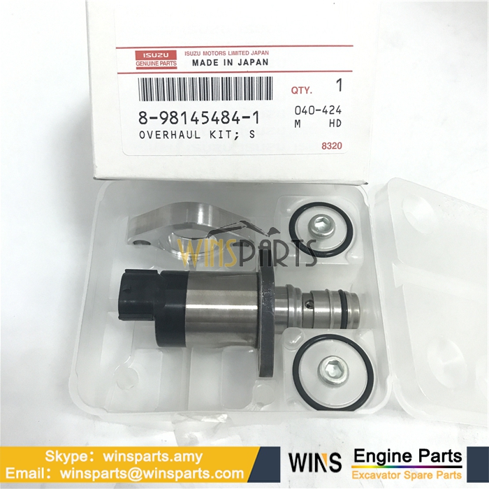 8-98145484-1 8981454841 ISUZU 4JJ1 Suction Control Valve Hitachi