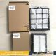 CAB Air Conditioner Inside Filter AC Out ELEMENT KOMATSU PC200-7 PC200-8 PC130-7 PC130-8 PC300-7 PC360-7 PC360-8 Excavator Spare Parts