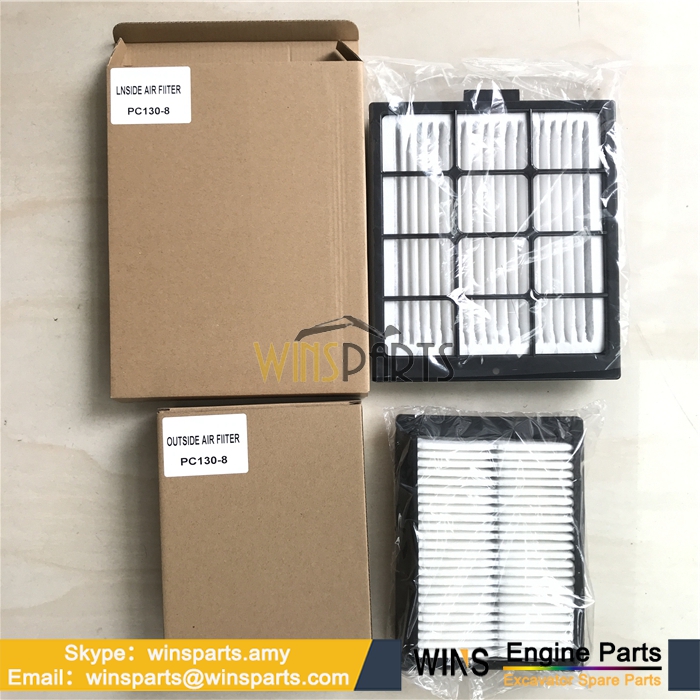 CAB Air Conditioner Inside Filter AC Out ELEMENT KOMATSU PC130-8