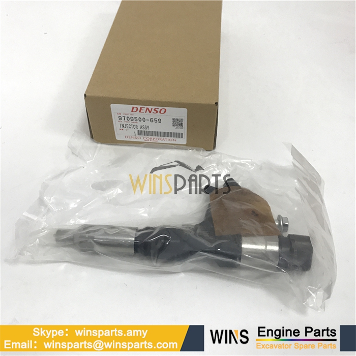 DENSO 9709500-659 095000-6593 Engine Fuel Injector Assy