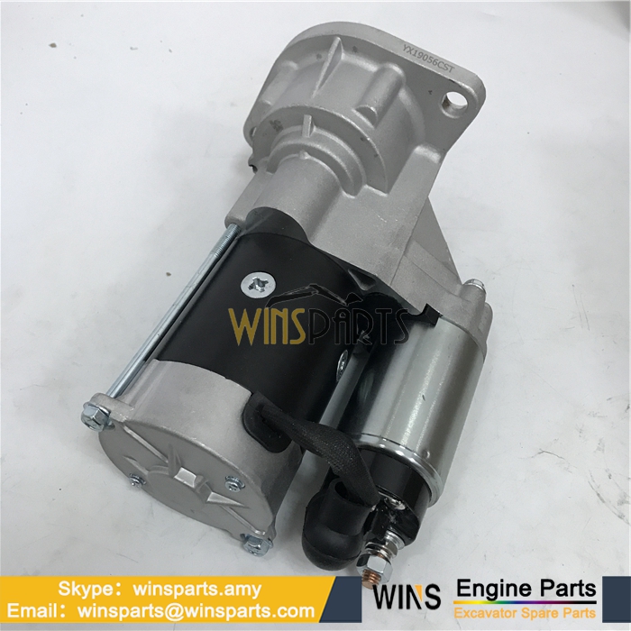 8-98045027-2 8980450272 Isuzu 4JJ1-XYSA03 4JJ1 Engine STARTER ASM 24V 4.0KW Hitachi ZX120-3 ZX130-3 ZX110-3 ZX160LC-3 Excavator Parts 