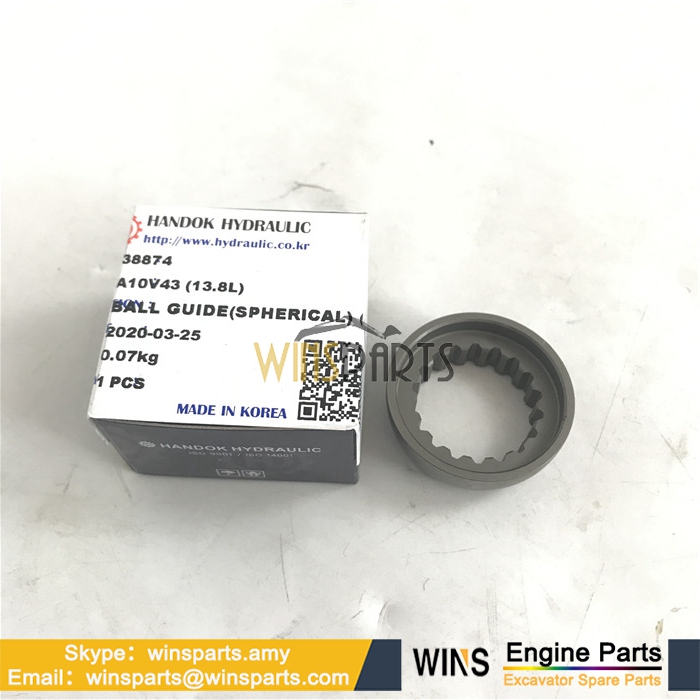 KOREA HANDOK HYDRAULIC Pump Drive shaft Ball guide A10VD43SR A10vd43 A10V43 A10V43SR Rexroth Uchida Hydraulic Main Pump Repair Kit Parts