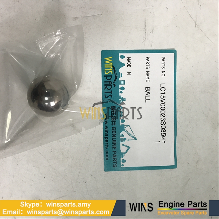 Lc15v00023s035 M4V290 BALL HYDRAULIC PROPEL MOTOR For Kobelco