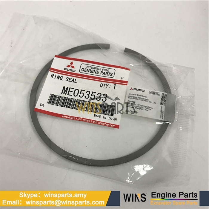 ME053533 VAME053533 MITSUBISHI ENGINE PISTON RING SET Kobelco