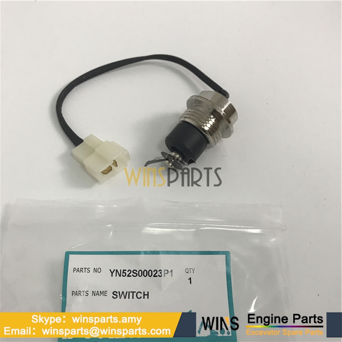 YN52S00023P1 HYDRAULIC TANK LEVEL Proximity Switch Sensor Kobelco