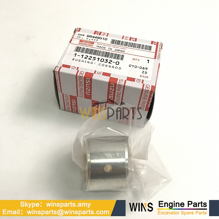 1-12251032-0 1122510320 ISUZU 6BG1T 4BG1 CONNROD BUSHING