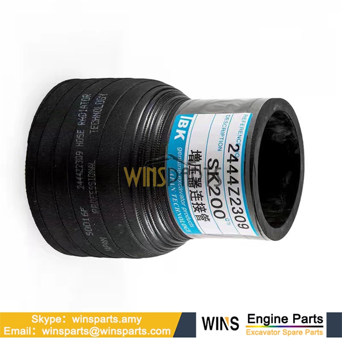 2444Z2309 Turbo Hose FLEXIBLE HOSE Turbocharger TUBE Kobelco