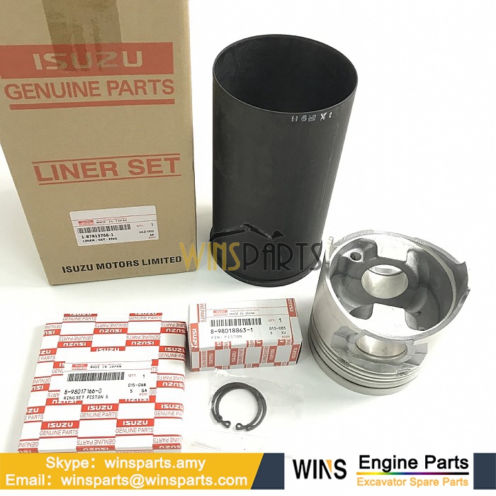 5-87814863-1 5-87814863-0 ISUZU 4HK1 Piston Liner Kit