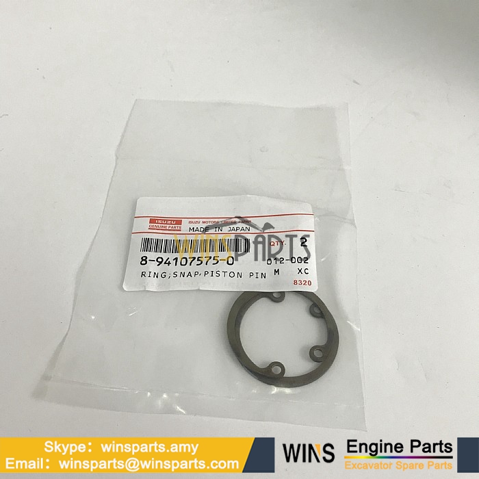 8-94107575-0 8941075750  ISUZU PISTON PIN RING SNAP