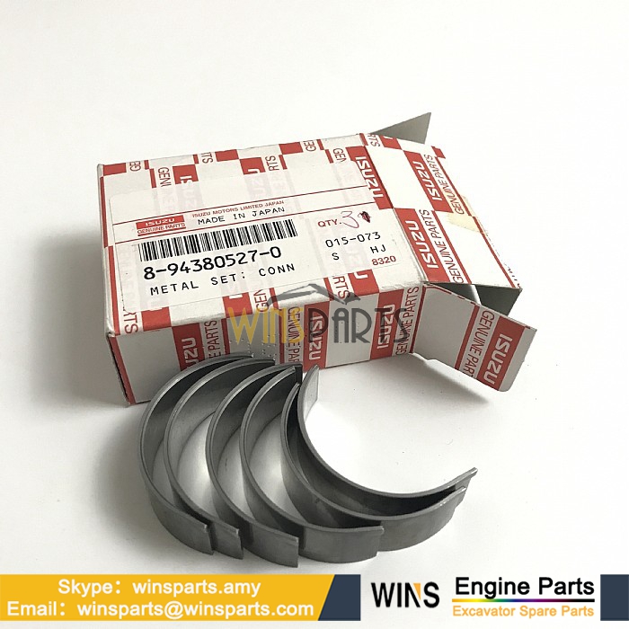 5-12271014-1 5122710141 8-94380527-0 8943805270 ISUZU CONN ROD METAL SET