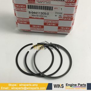 8-94411305-0 8944113050 ISUZU 3KB1 2KA1 3LA1 3KC1 3KC2 ENGINE Piston Ring Set