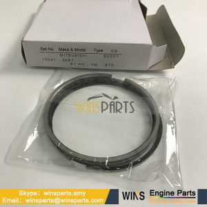 8-94421650-0 8-94445683-0 8-94445682-0 ISUZU 3KR1 3KR2 PISTON RING SET
