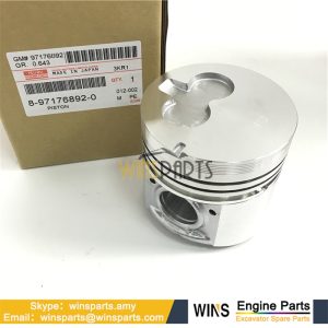 8-97176892-0 8971768920 ISUZU 3KR1 ENGINE CRANKSHAFT PISTON