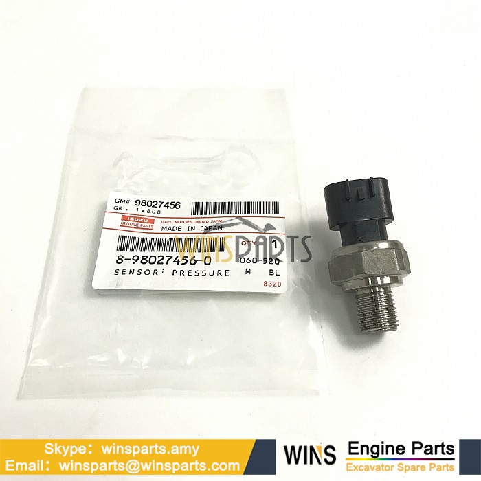 8-97600434-0 8976004340 ISUZU 4HK1 6HK1 6WG1 OIL Pressure Sensor