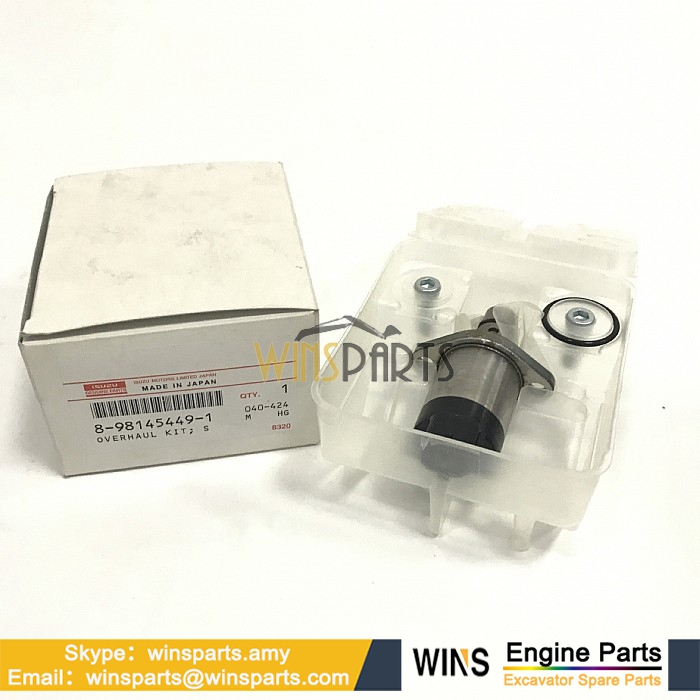 8-98145449-1 8981454491 ISUZU 4HK1 6HK1 Engine Suction Control Valve