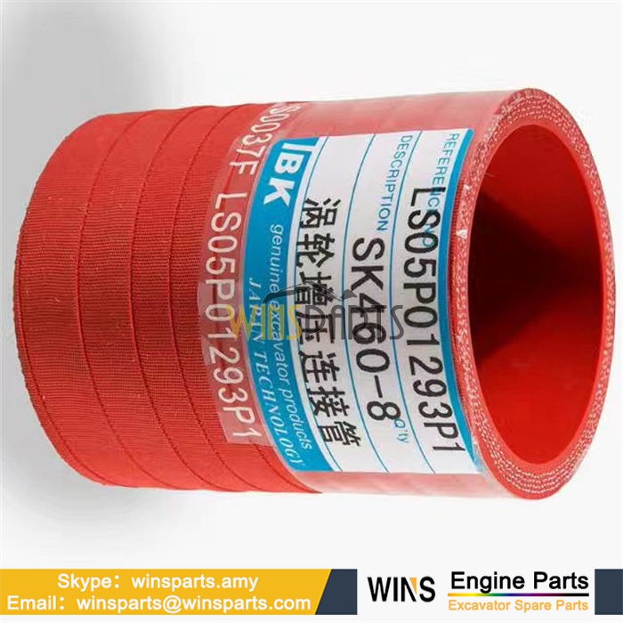 LS05P01293P1 Turbocharger HOSE Air Cooling HOSE Kobelco