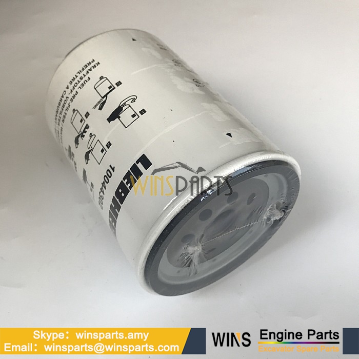 10044302 Air Filter Element Oil filter Diesel filter Hydraulic filter Fuel Water Separator LIEBHERR Excavator Spare Parts (2)