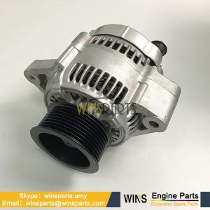 101211-4310 600-861-3410 6D102 4D102E S4D102E S6D102E Engine Alternator KOMATSU
