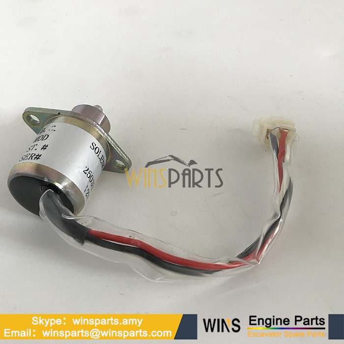 17594-60014 SA-4569T ENGINE Fuel Shutoff Solenoid Fuel